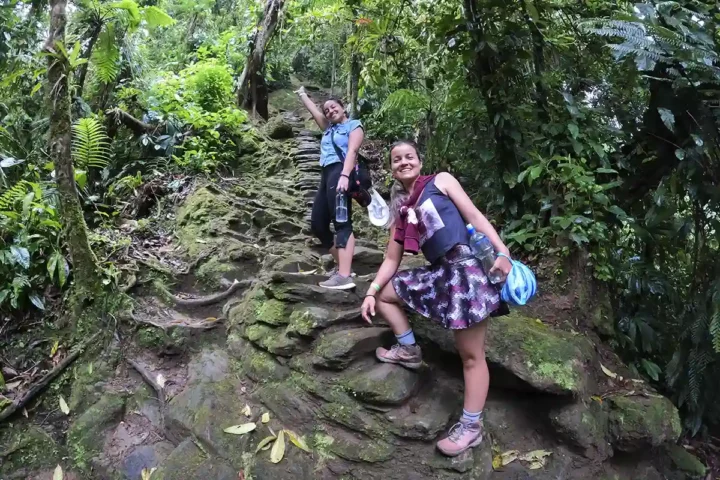 1200 escalones piedra ciudad perdida