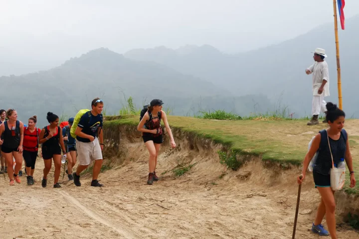 ruta a ciudad perdida tayrona