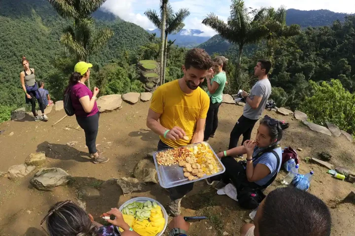 snacks ciudad perdida tayrona
