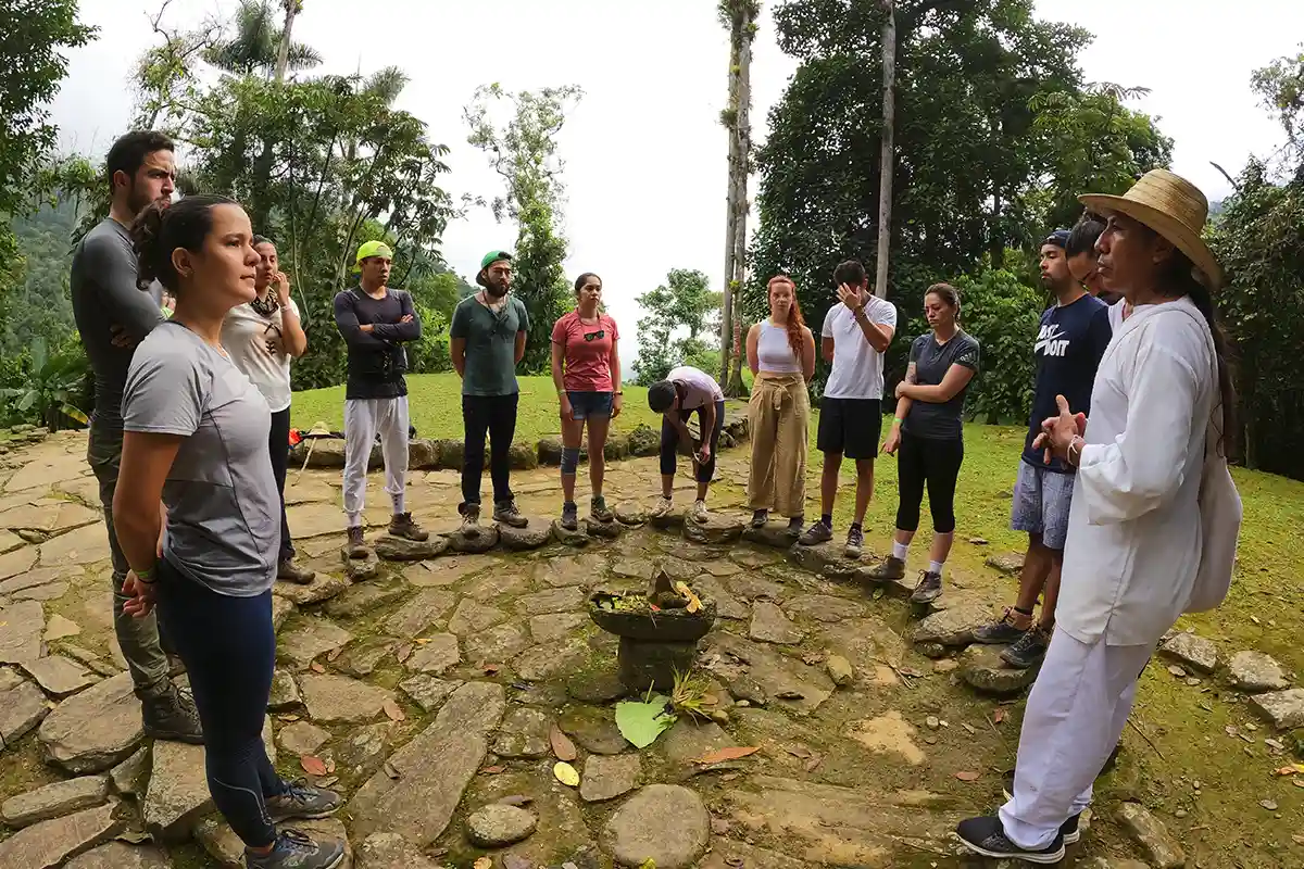 tour ciudad perdida con guias indigenas
