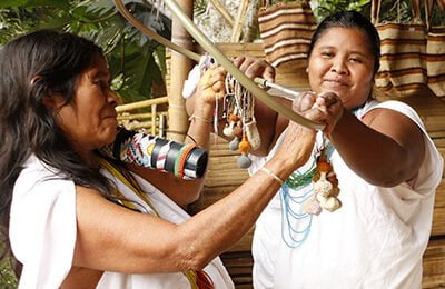 Apoyo a familias indigenas