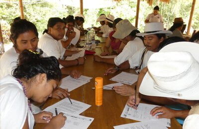 capacitacion de indigenas